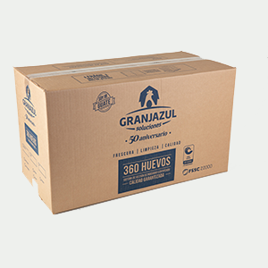 Caja 360 Huevos Extra Grandes Granjazul