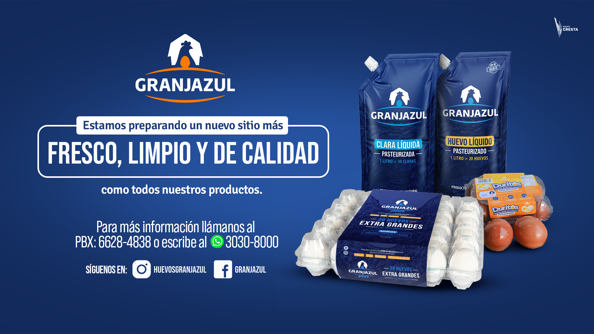 Granja Azul - Sitio en construcción